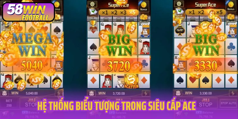 Hệ thống biểu tượng trong siêu cấp ACE